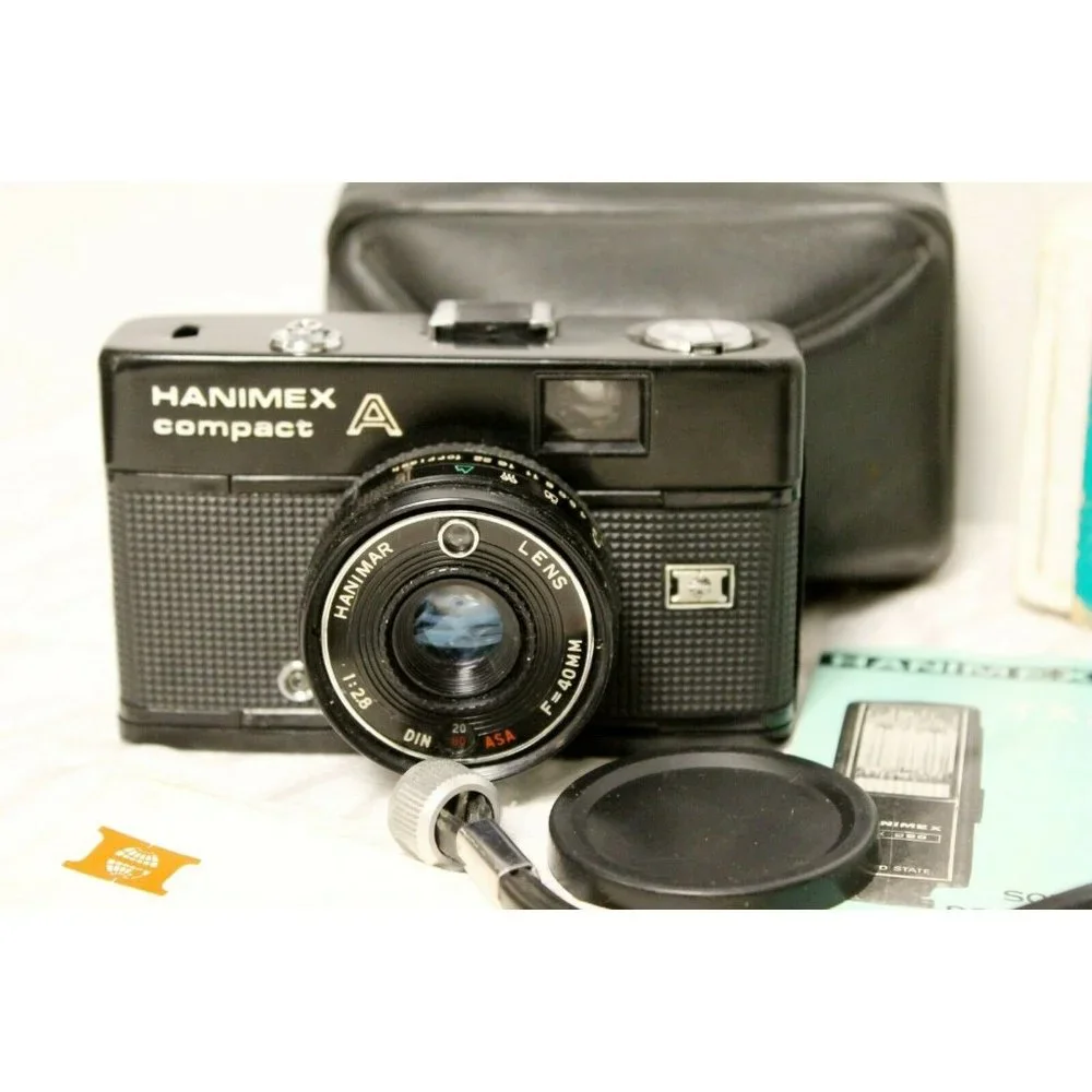 Hanimex Compact A Camera Case TX228 Flash Attachment Instruction Manuals